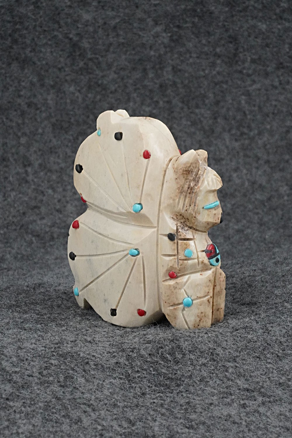 Butterfly Maiden Zuni Fetish Carving - Danette Laate