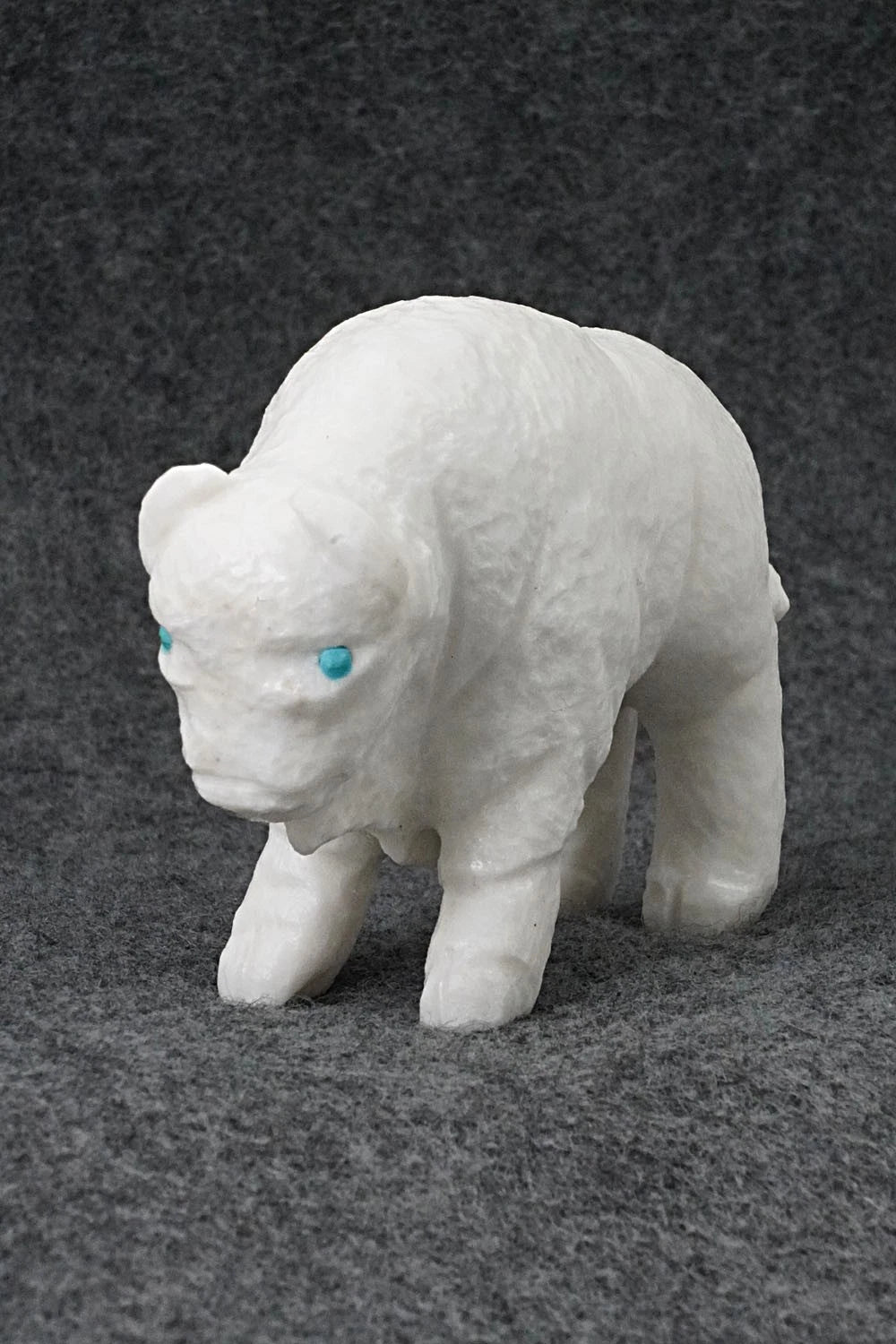 Buffalo Zuni Fetish Carving - Herb Him