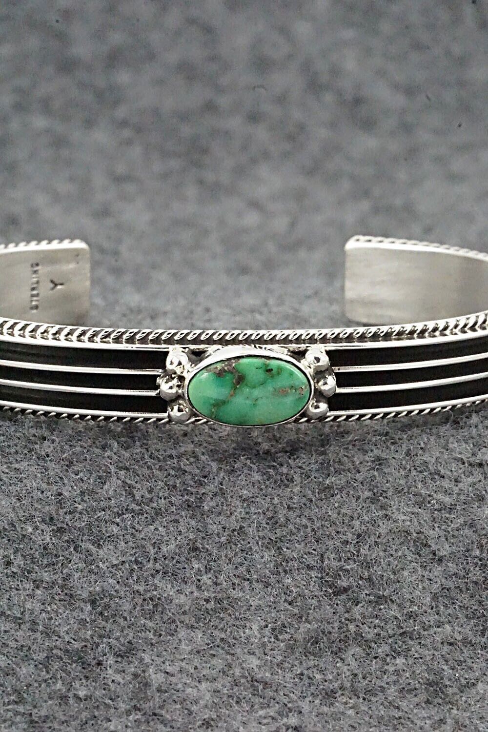 Turquoise & Sterling Silver Bracelet - Darrell Yazzie