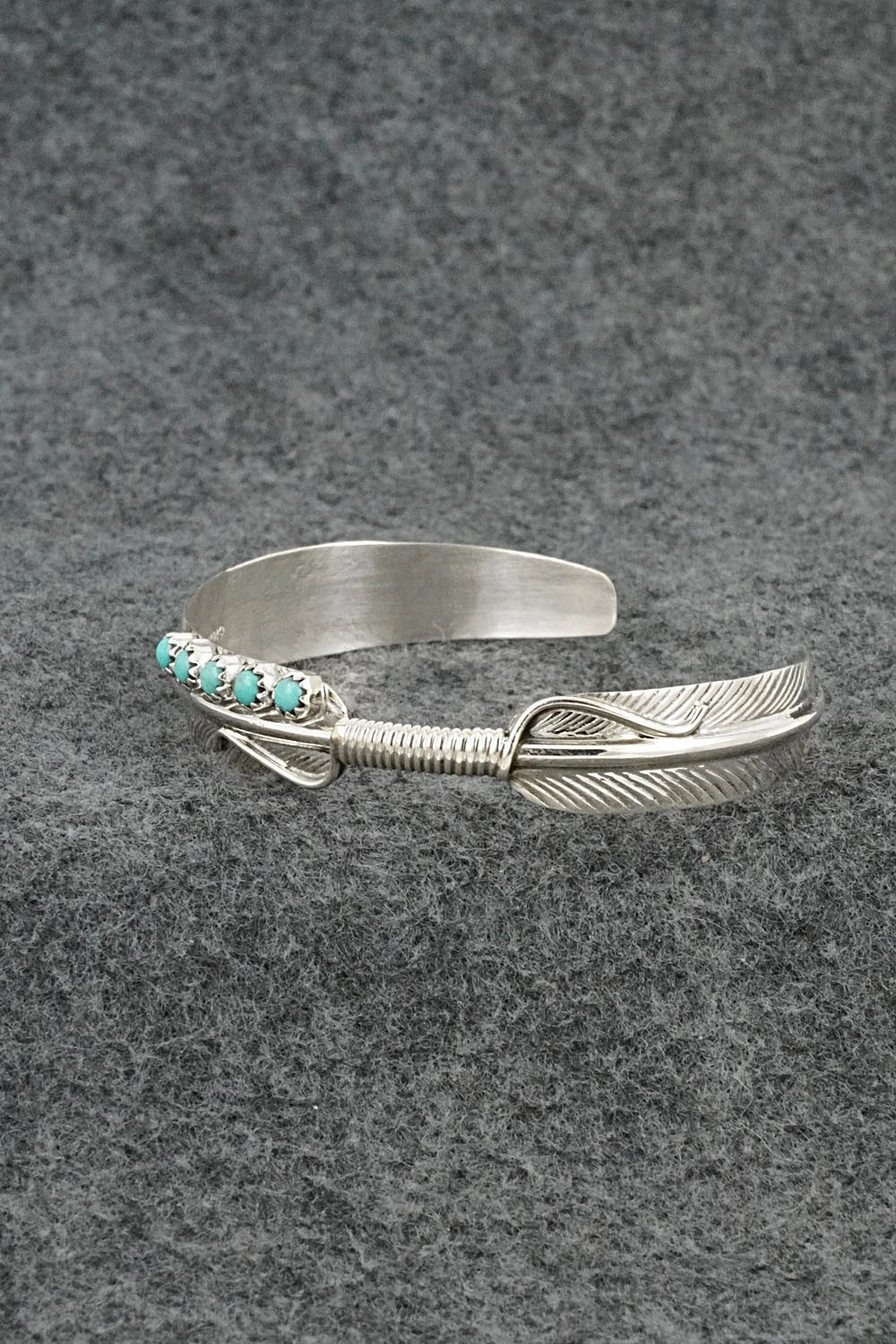 Turquoise and Sterling Silver Bracelet - Aaron Davis