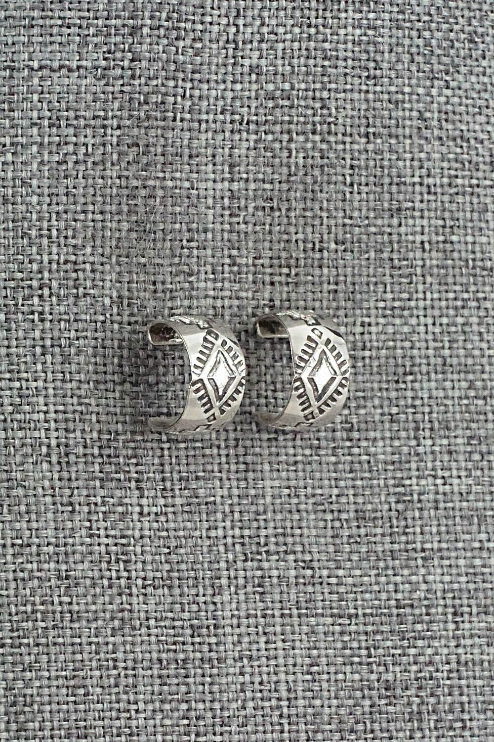 Sterling Silver Hoop Earrings - Nora Ashley