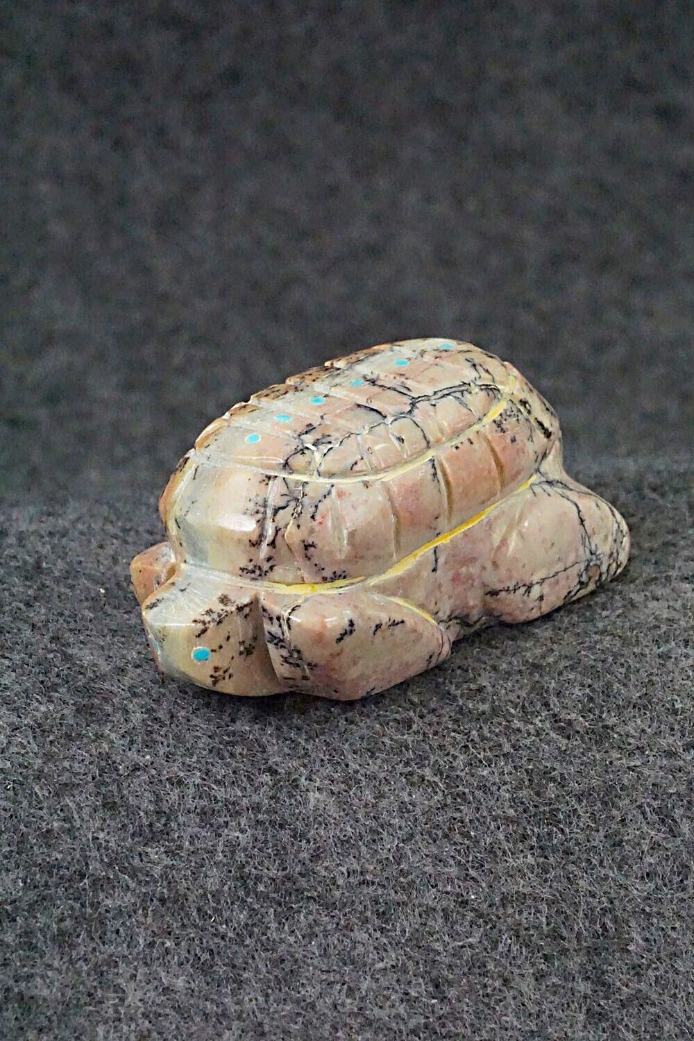 Tortoise Turtle Zuni Fetish Carving - Danny Lonjose