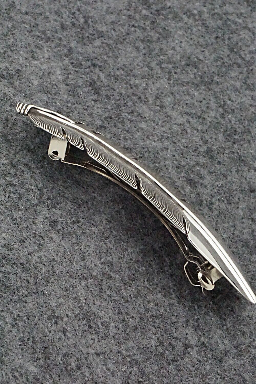 Sterling Silver Hair Barrette - Lena Platero