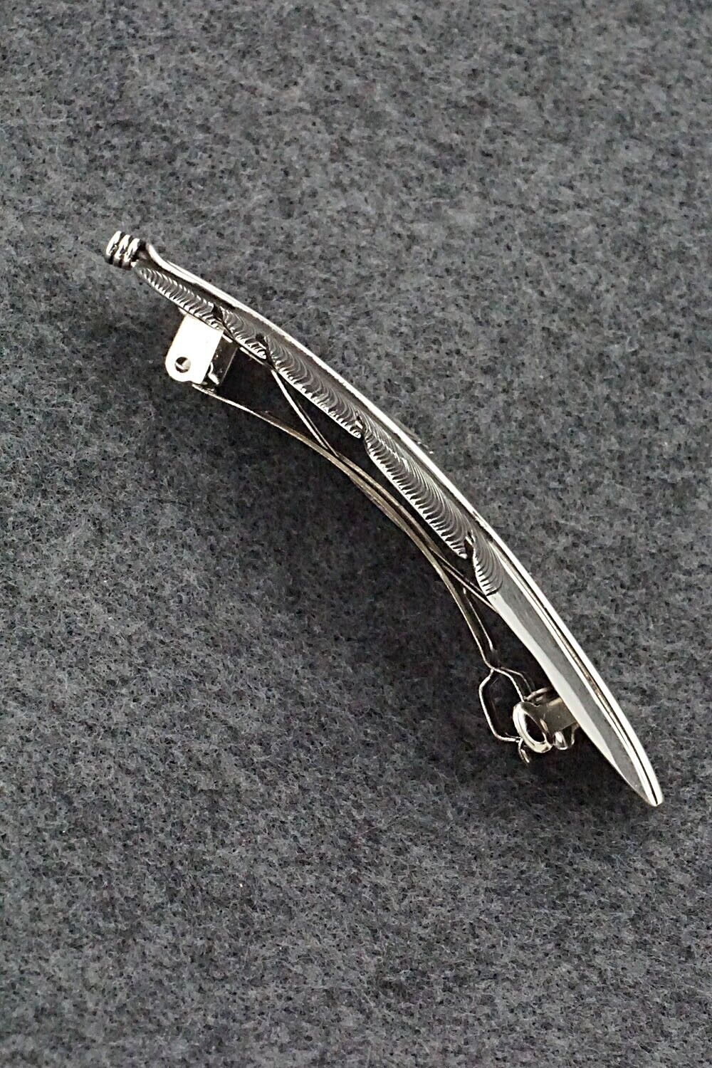 Sterling Silver Hair Barrette - Lena Platero