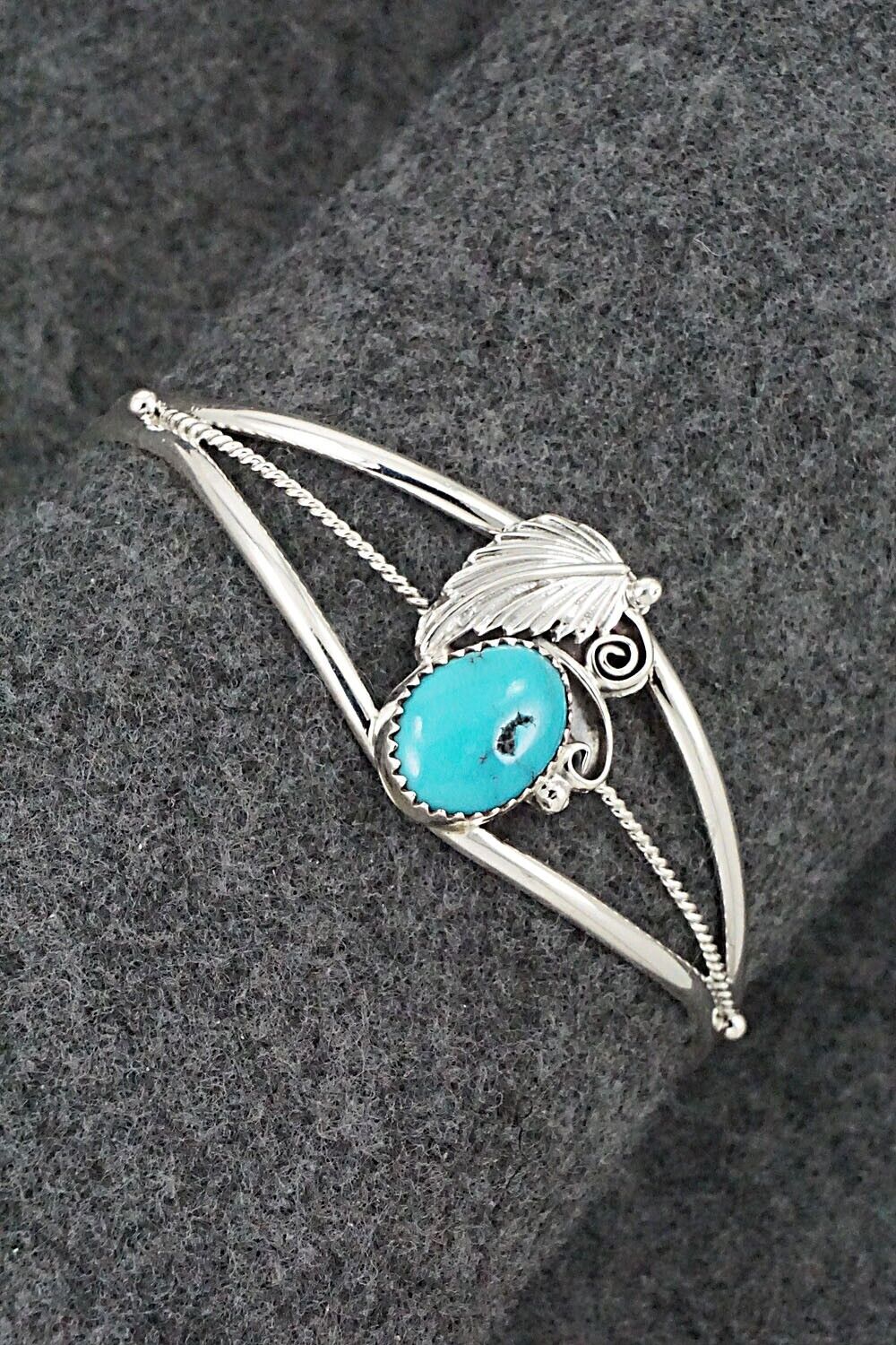 Turquoise & Sterling Silver Bracelet - Judy Largo