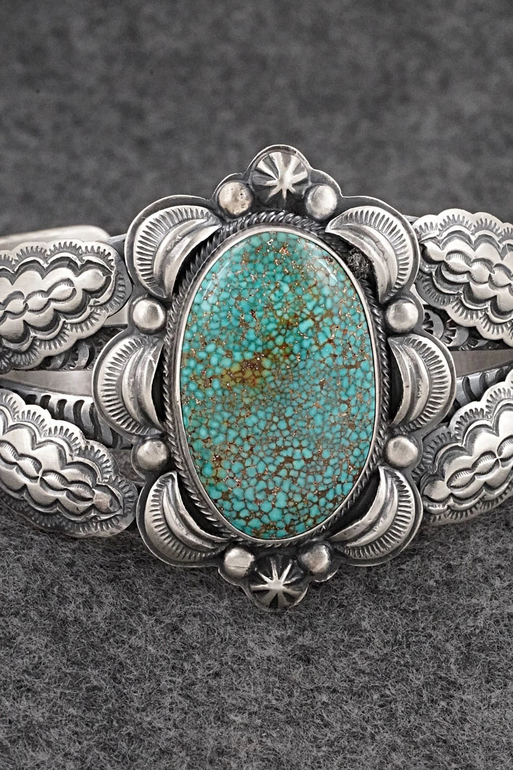 Turquoise & Sterling Silver Bracelet - Randy Boyd