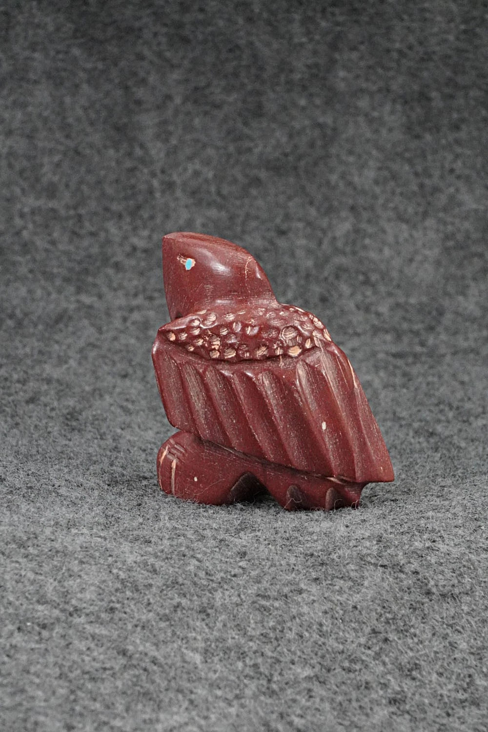 Eagle Zuni Fetish Carving - Gilbert Lonjose