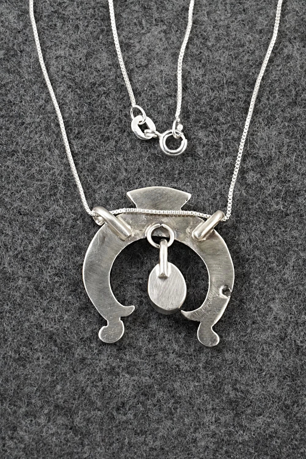 Turquoise & Sterling Silver Necklace - Gary Shorty