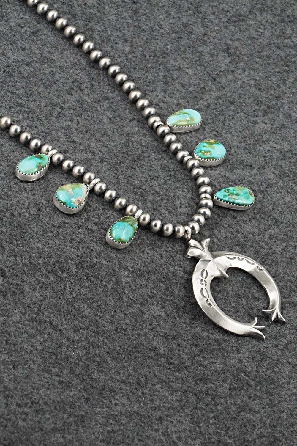 Turquoise & Sterling Silver Necklace - Latricia Largo
