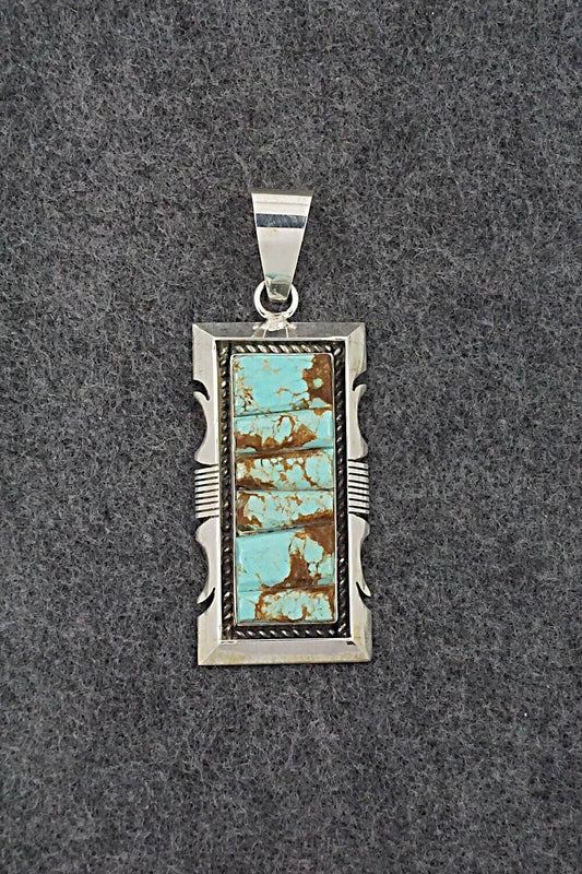 Turquoise & Sterling Silver Pendant - Steve Francisco