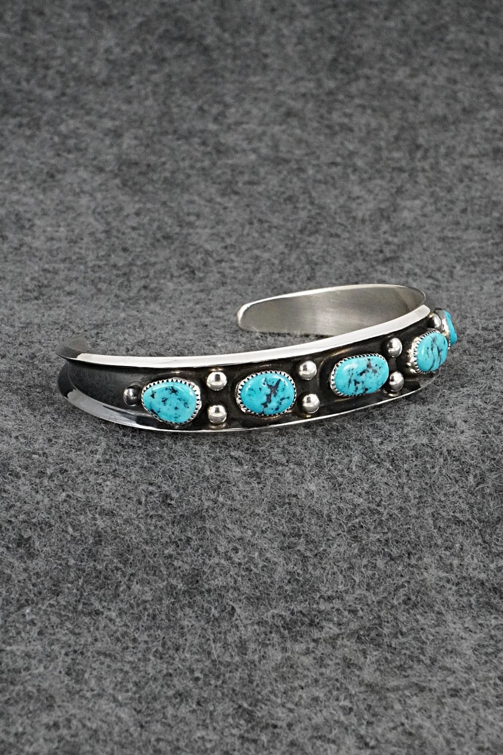Turquoise & Sterling Silver Bracelet - Paul Largo