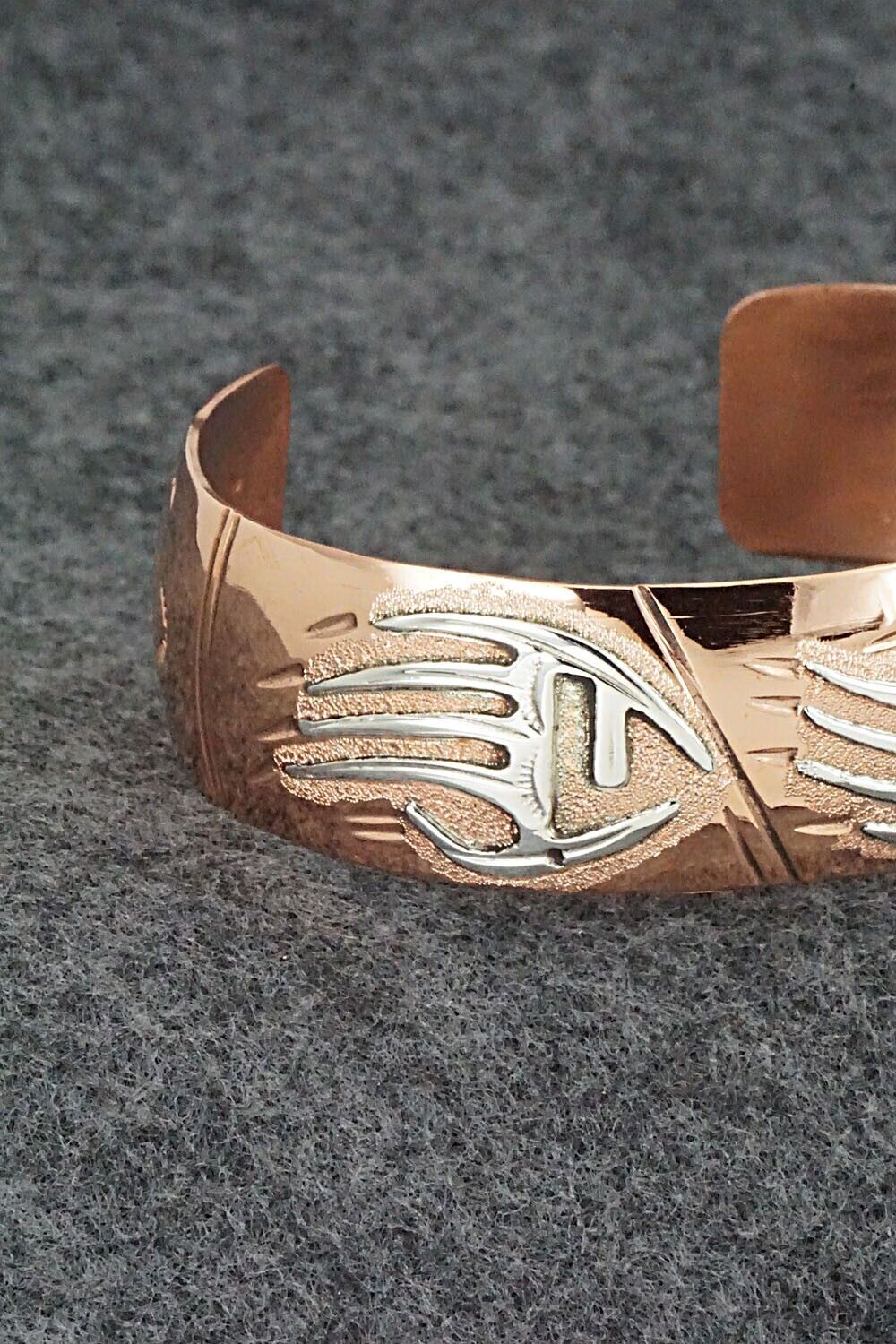 Copper & Sterling Silver Bracelet - Charlene Begay
