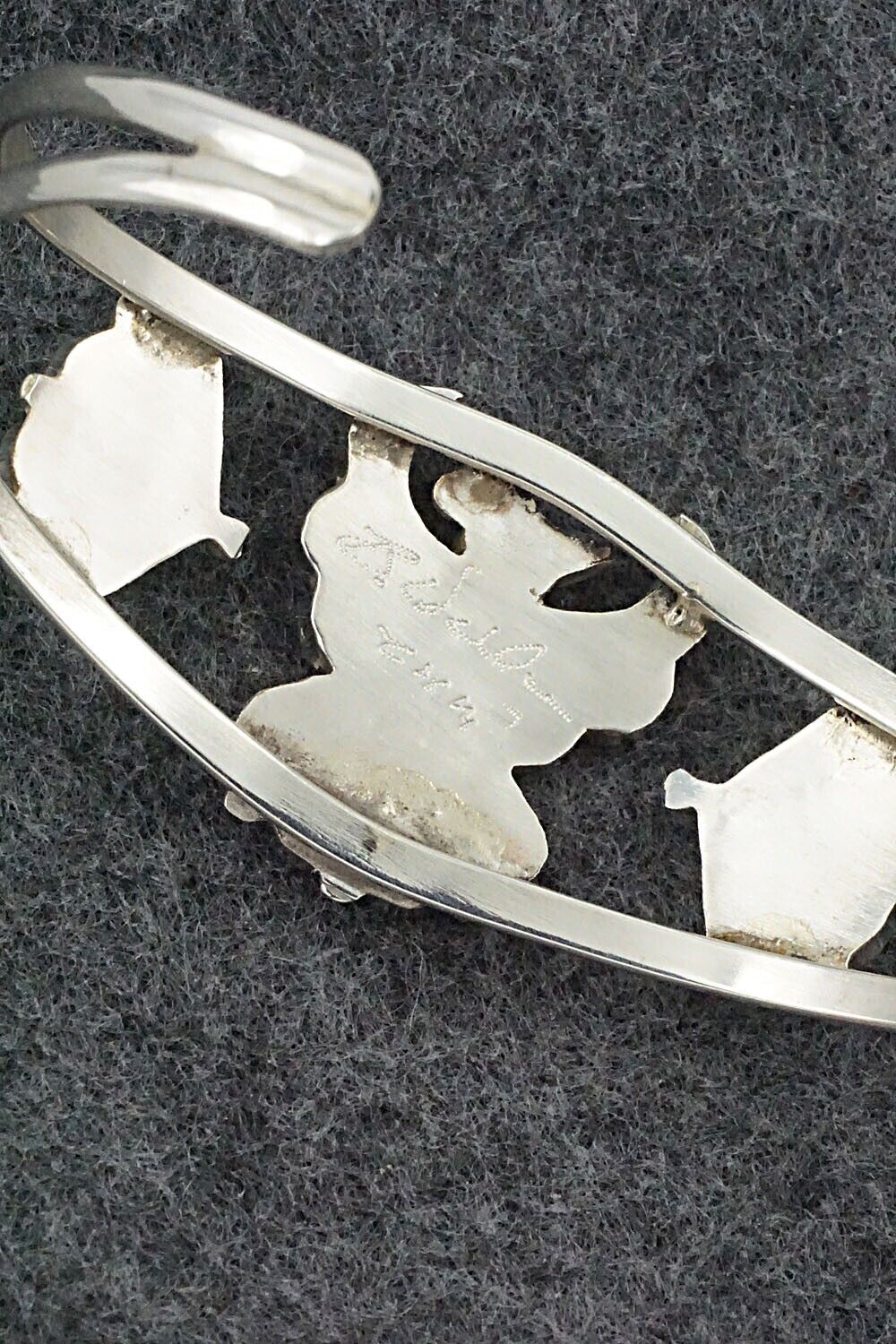Multi-Stone & Sterling Silver Inlay Bracelet - Breon Wallace