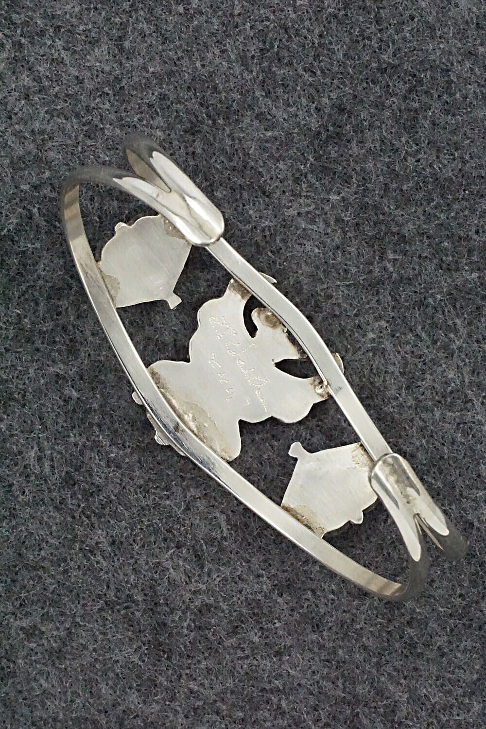 Multi-Stone & Sterling Silver Inlay Bracelet - Breon Wallace
