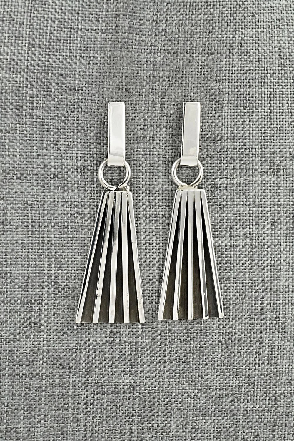 Sterling Silver Earrings - Tom Hawk
