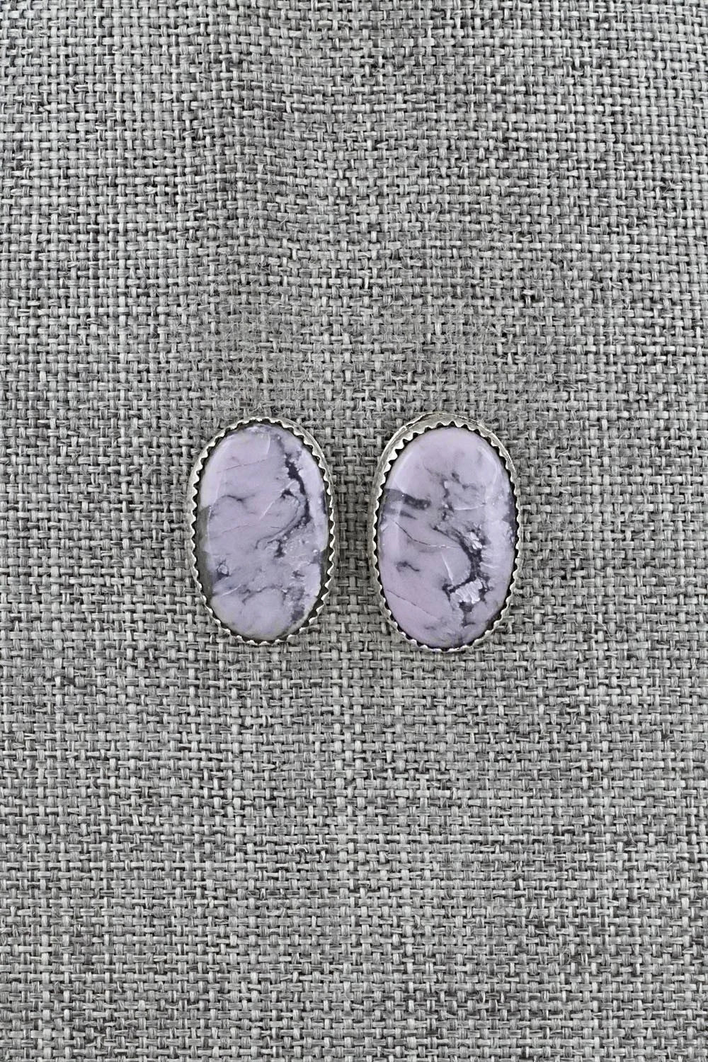 Morado & Sterling Silver Earrings - Murray Hannaweeka