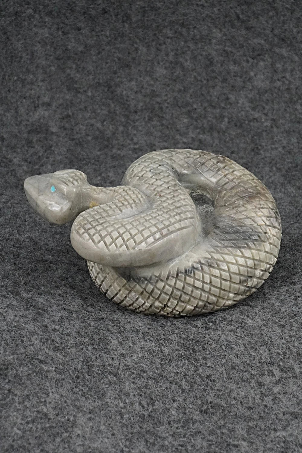 Rattlesnake Zuni Fetish Carving - Paulette & Farlan Quam