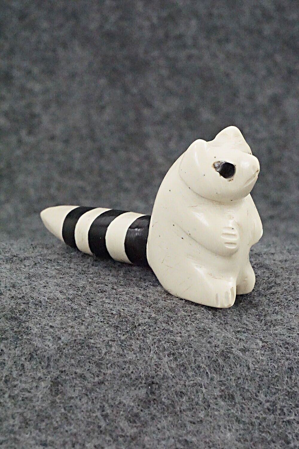 Racoon Zuni Fetish Carving - Justin Red Elk