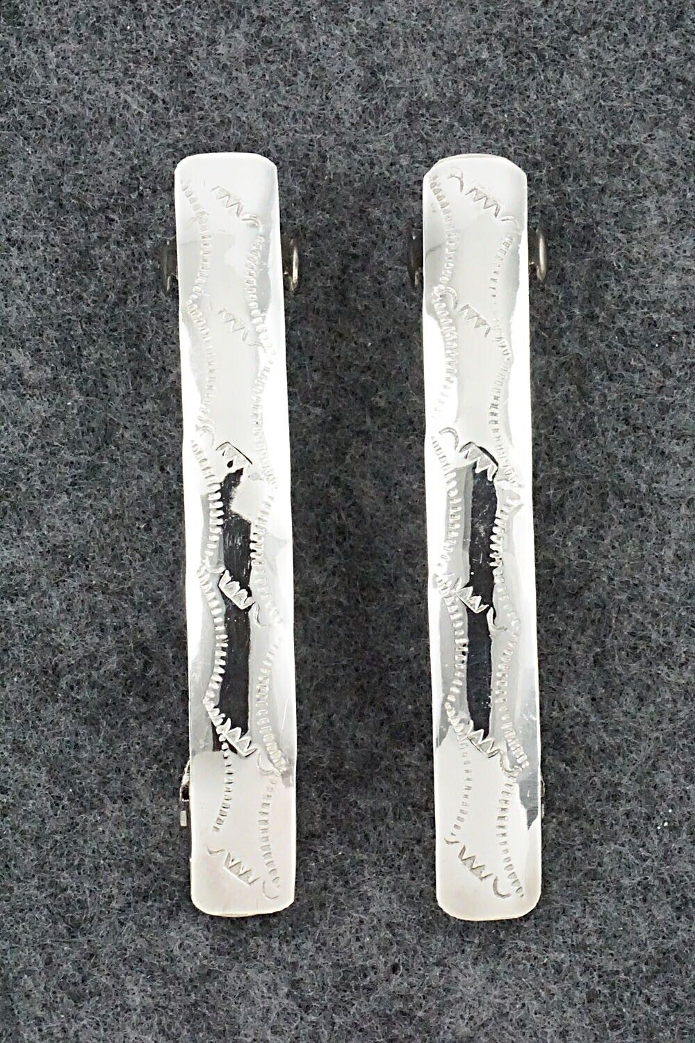 Sterling Silver Hair Barrettes - Randall Dalgai