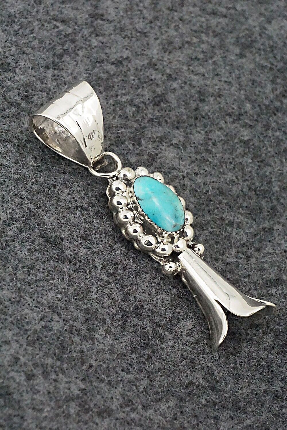 Turquoise & Sterling Silver Pendant - Patsy Lee