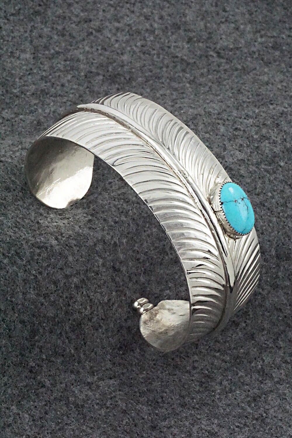 Turquoise and Sterling Silver Bracelet - Aaron Davis