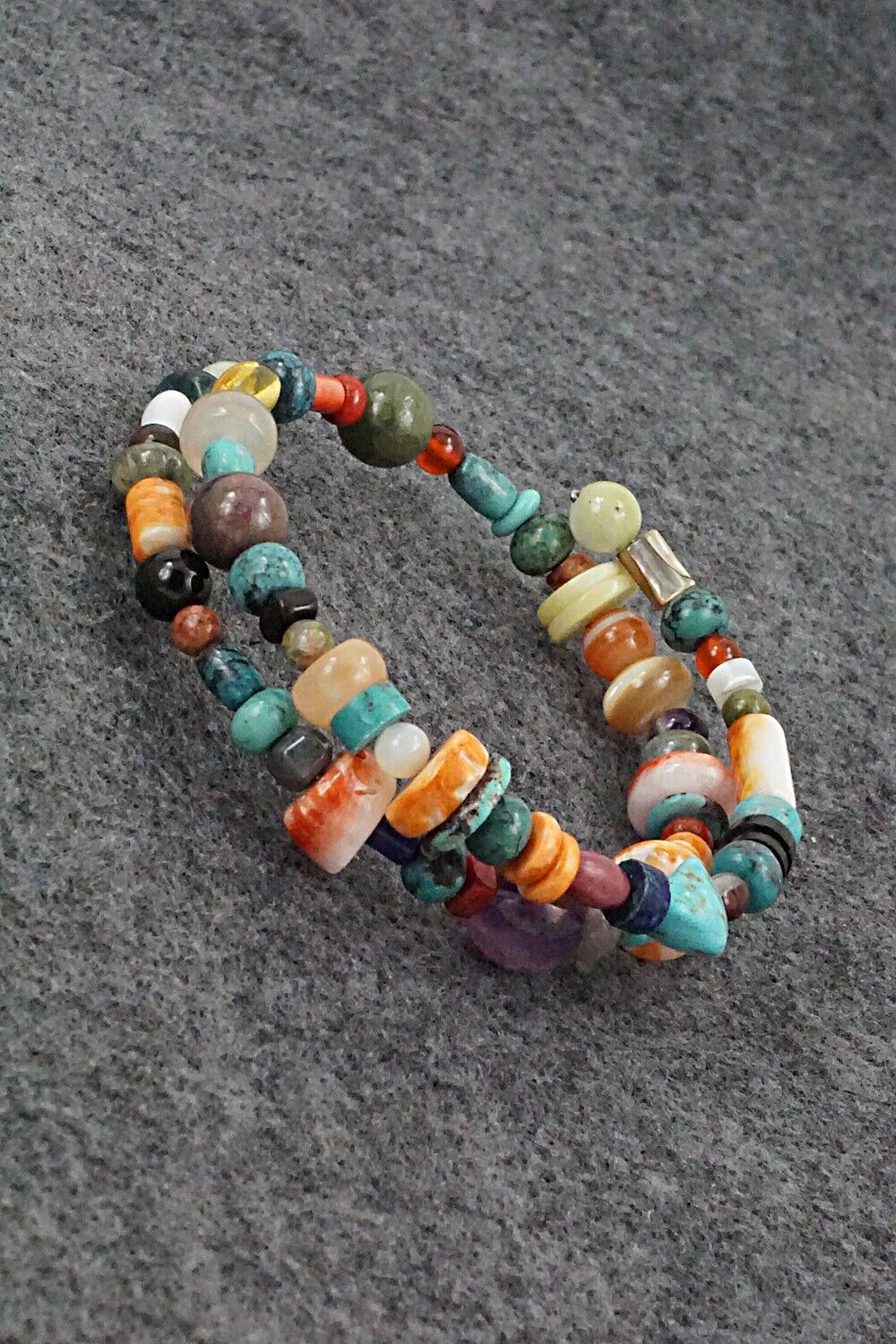 Multi-Stone Beaded Bracelet - Helen Tsosie