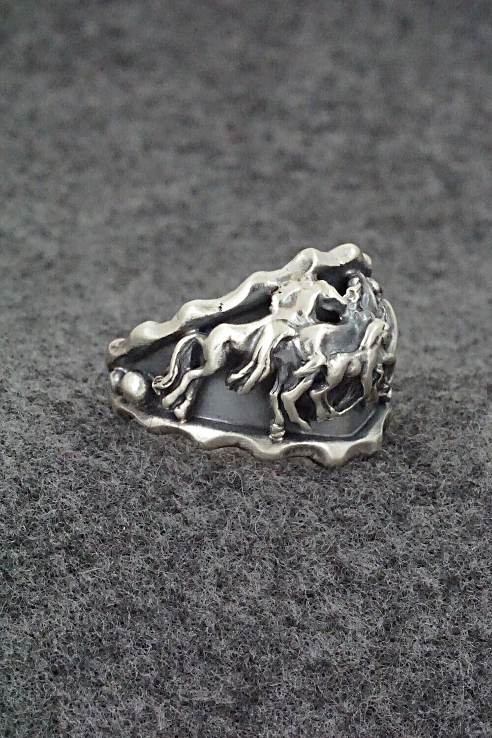 Sterling Silver Ring - Genevieve Francisco - Size 10.5