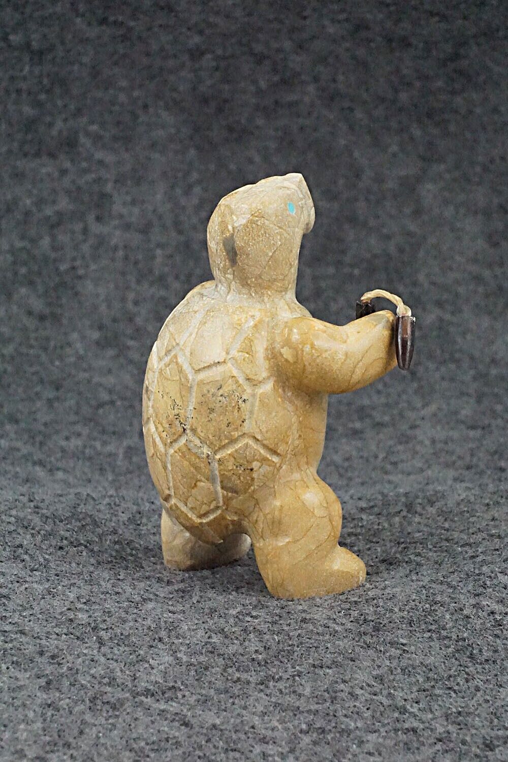 Ninja Turtle with Nunchucks Fetish Carving - Enrike Leekya