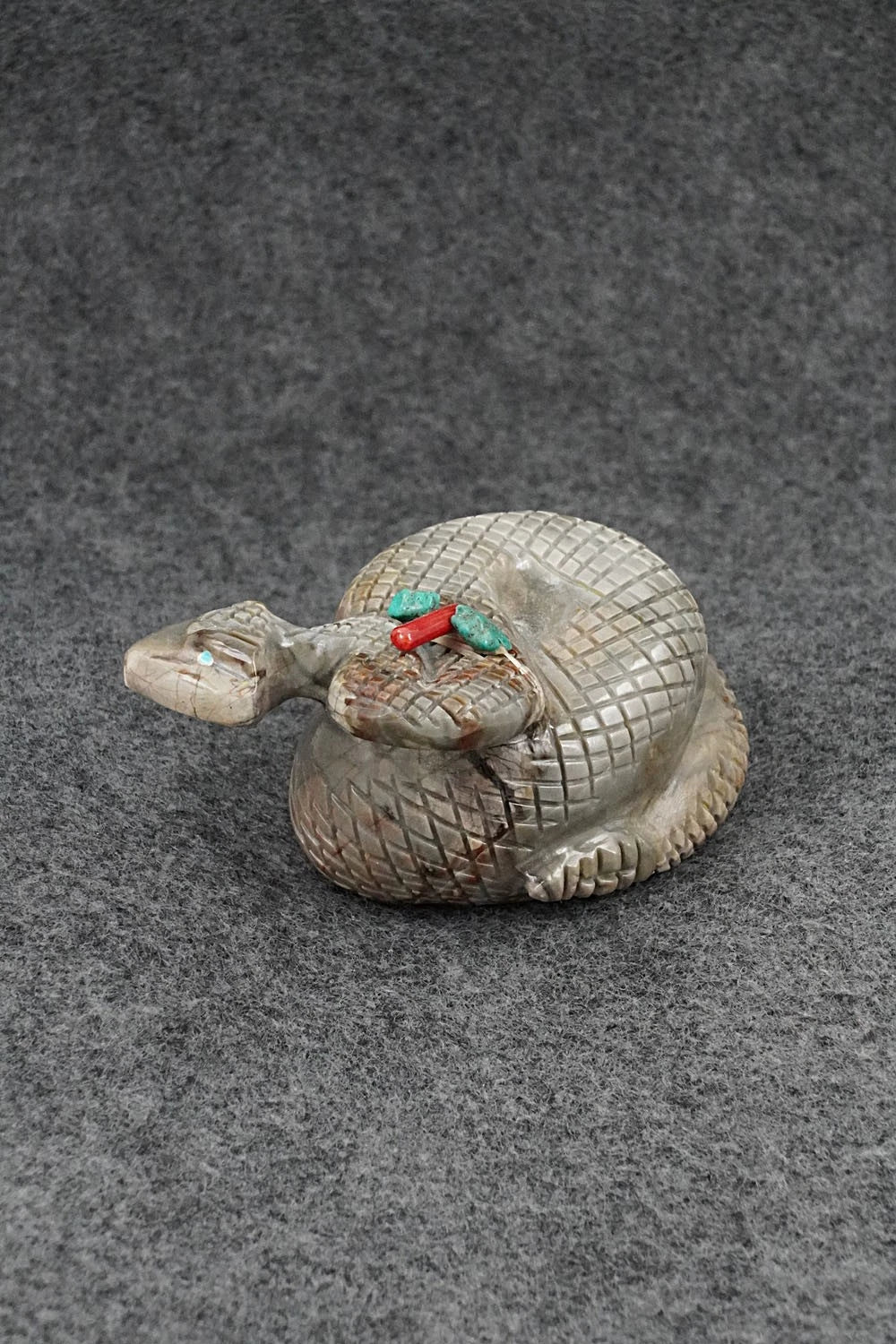 Rattlesnake Zuni Fetish Carving - Paulette & Farlan Quam