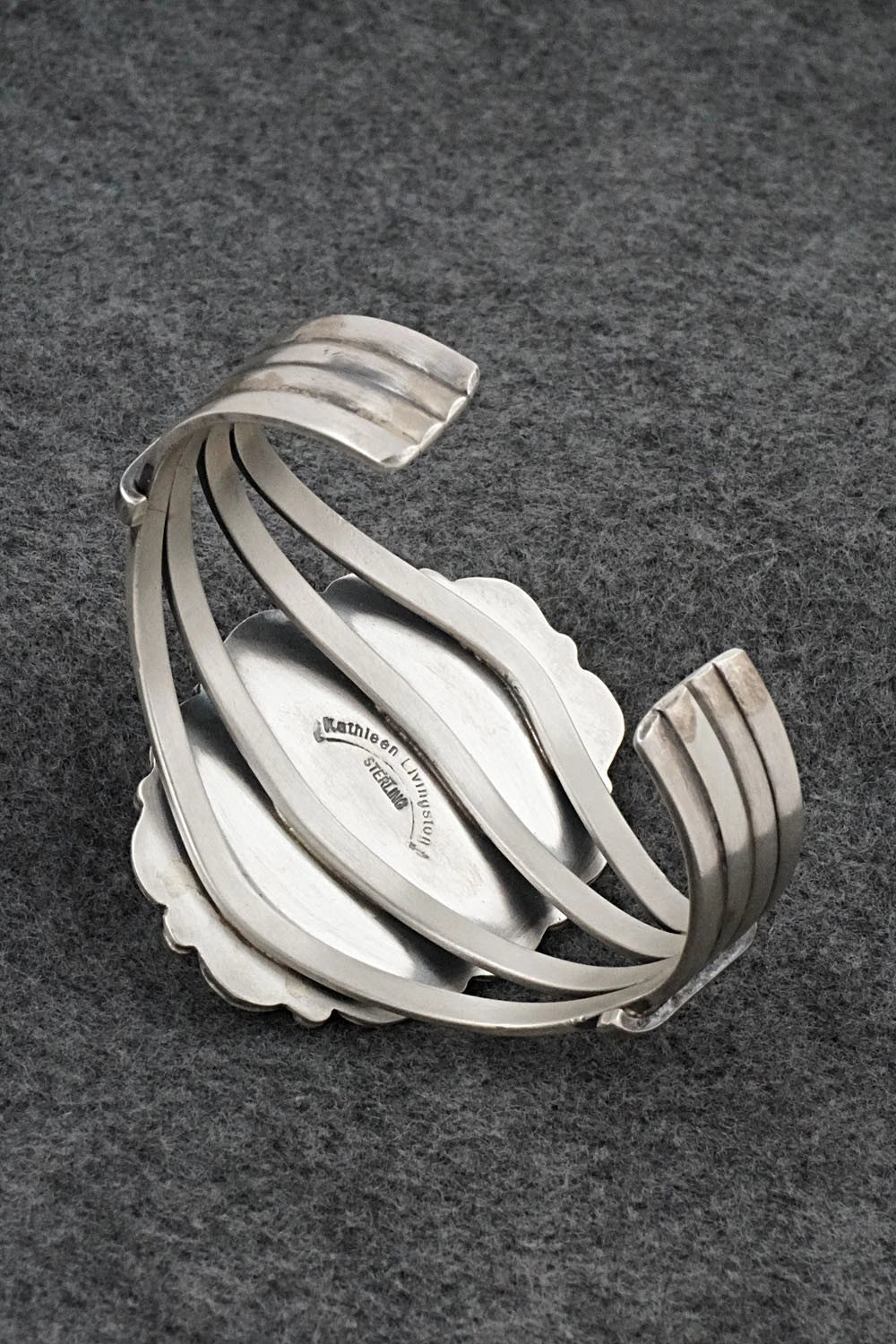 Turquoise & Sterling Silver Bracelet - Kathleen Livingston