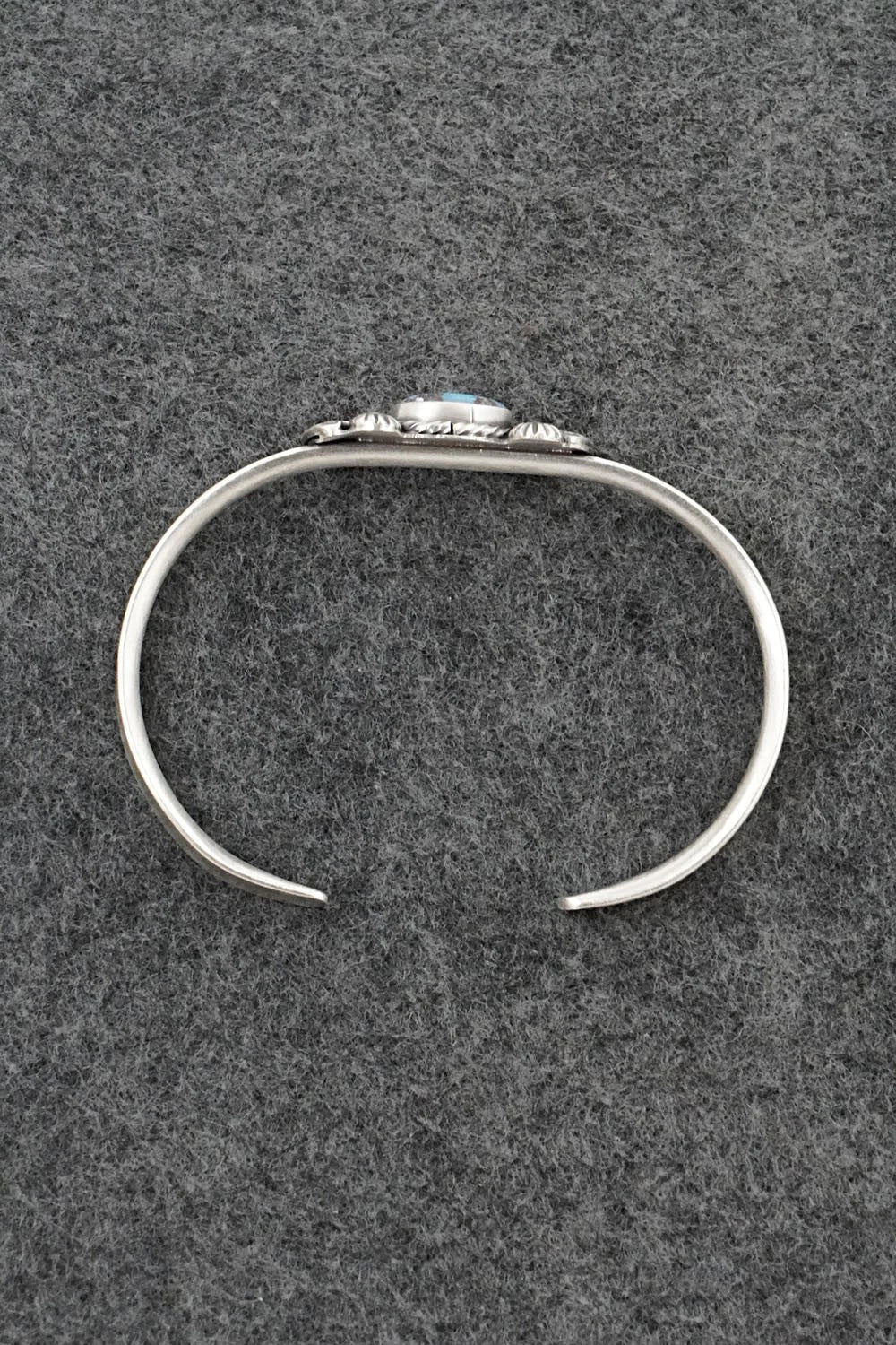 Turquoise & Sterling Silver Bracelet - Genevieve Francisco
