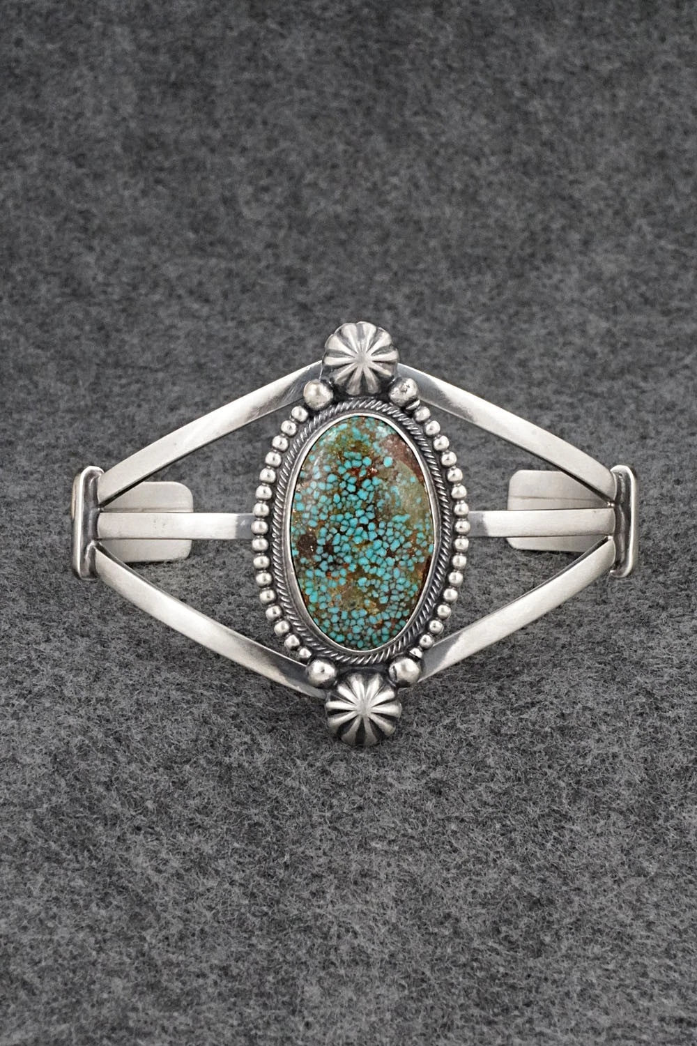 Turquoise & Sterling Silver Bracelet - Darrin Livingston