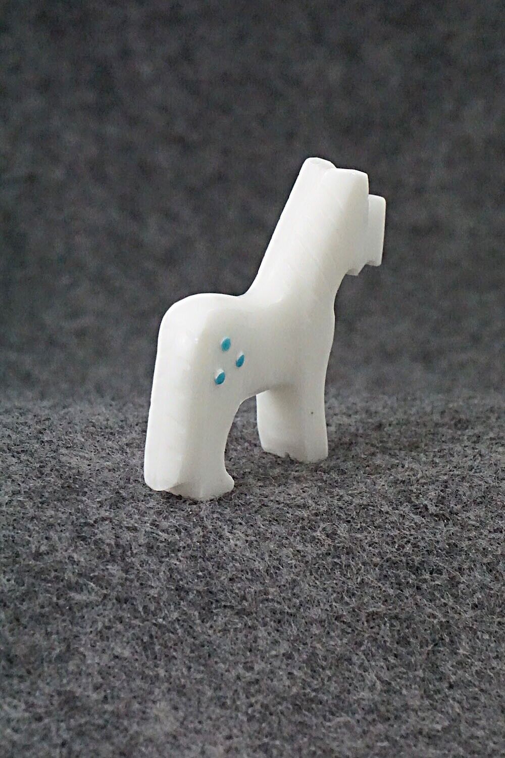 Horse Zuni Fetish Carving - Todd Etsate