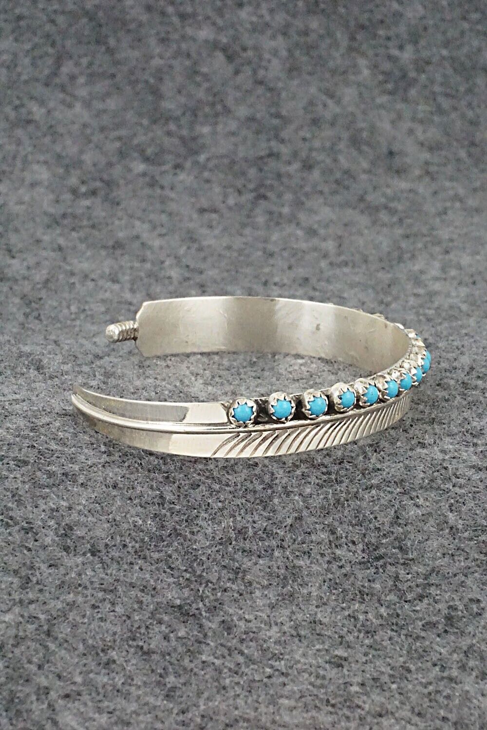 Turquoise and Sterling Silver Bracelet - Aaron Davis