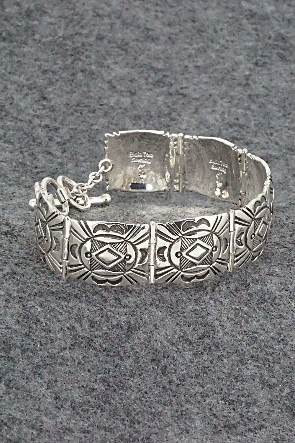 Sterling Silver Link Bracelet - Elgin Tom