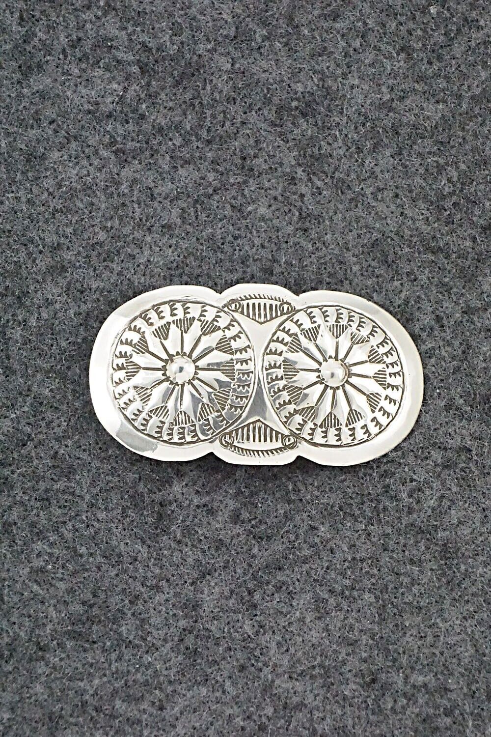 Sterling Silver Hair Barrette - Arlene Soce