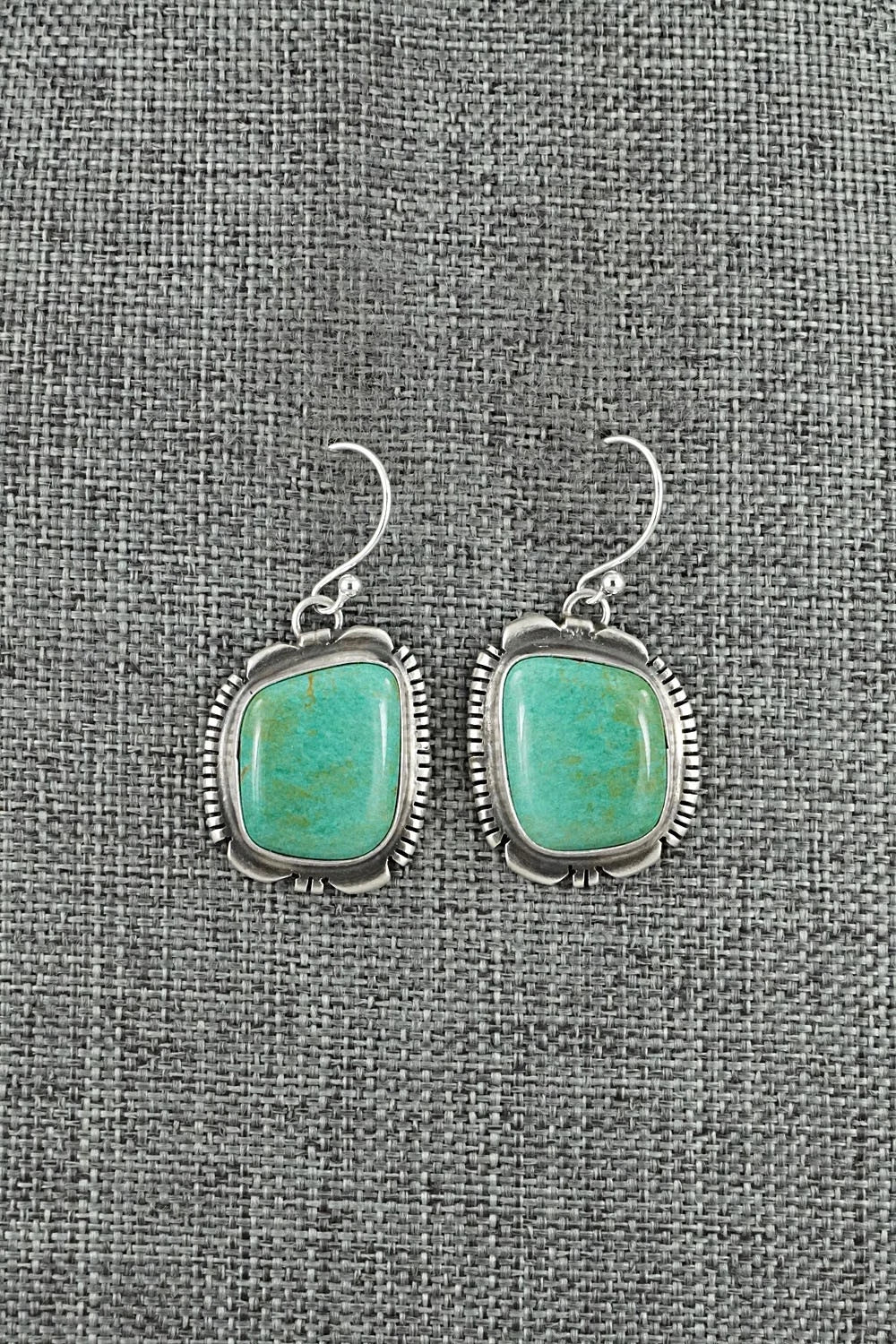 Turquoise & Sterling Silver Earrings - Thomas Francisco