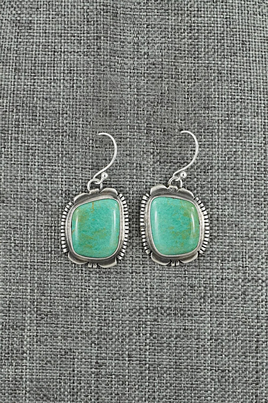 Turquoise & Sterling Silver Earrings - Thomas Francisco