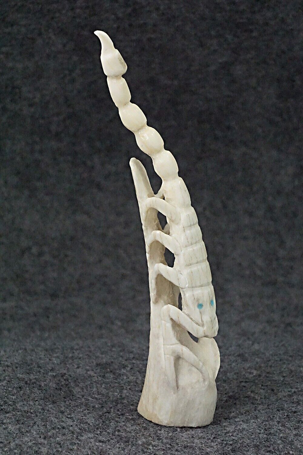 Scorpion Zuni Fetish Carving - Maxx Laate