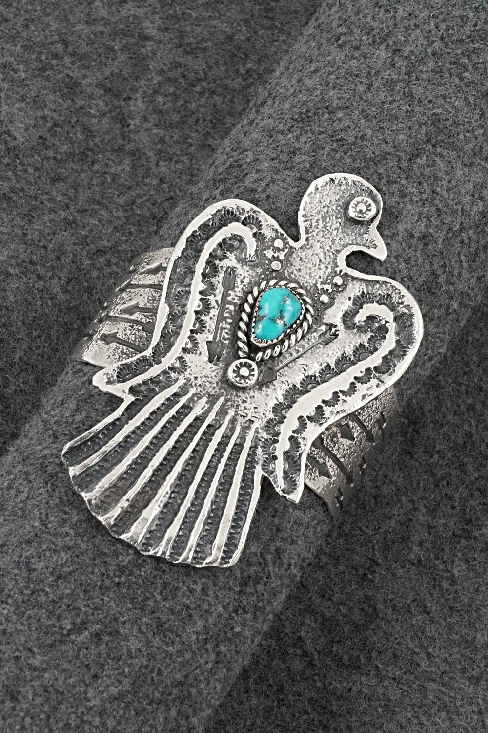 Turquoise & Sterling Silver Bracelet - Delbert Arviso