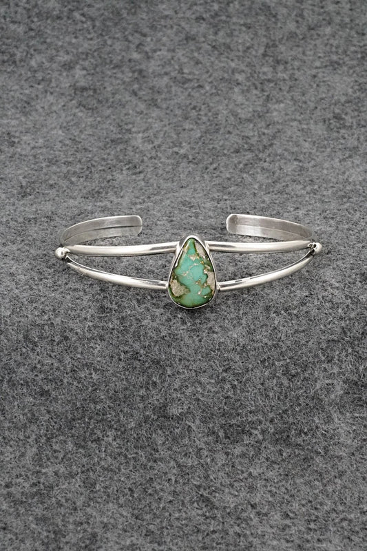 Turquoise & Sterling Silver Bracelet - Rosemary Saunders