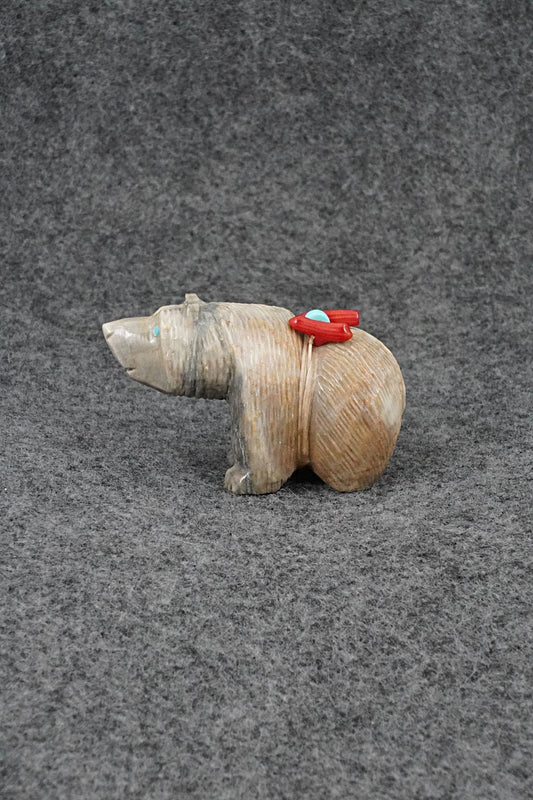 Bear Zuni Fetish Carving - Farlan & Paulette Quam