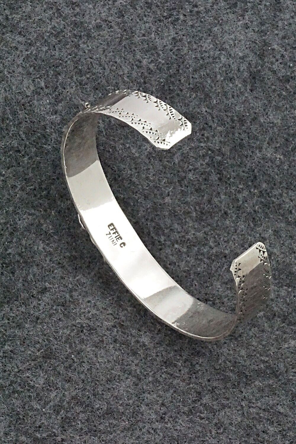 Turquoise & Sterling Silver Bracelet - Joy Calavaza