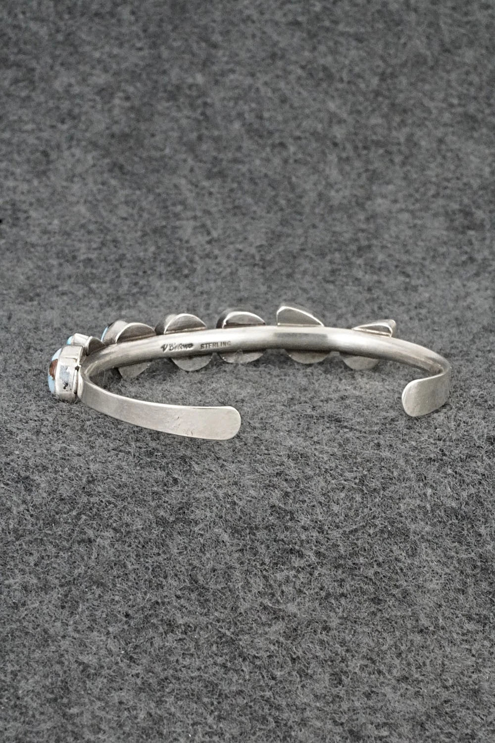 Turquoise & Sterling Silver Bracelet - Verley Betone
