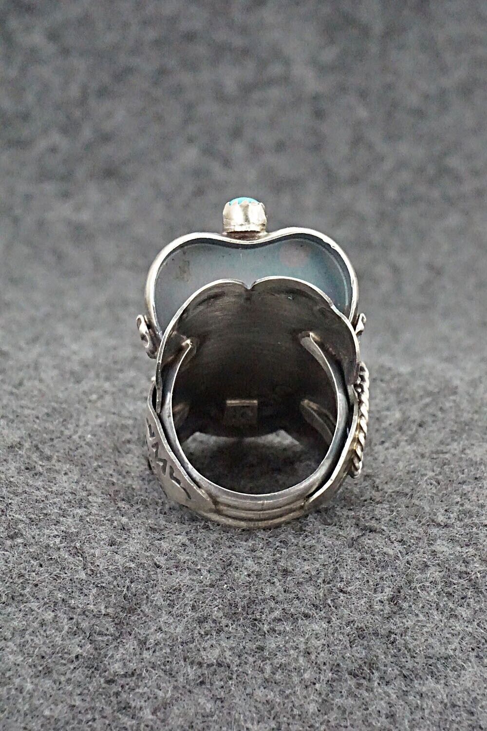 Turquoise & Sterling Silver Ring - Tim Yazzie - Size 9