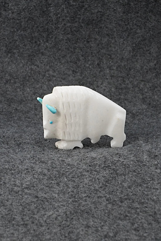 Buffalo Zuni Fetish Carving - Todd Etsate