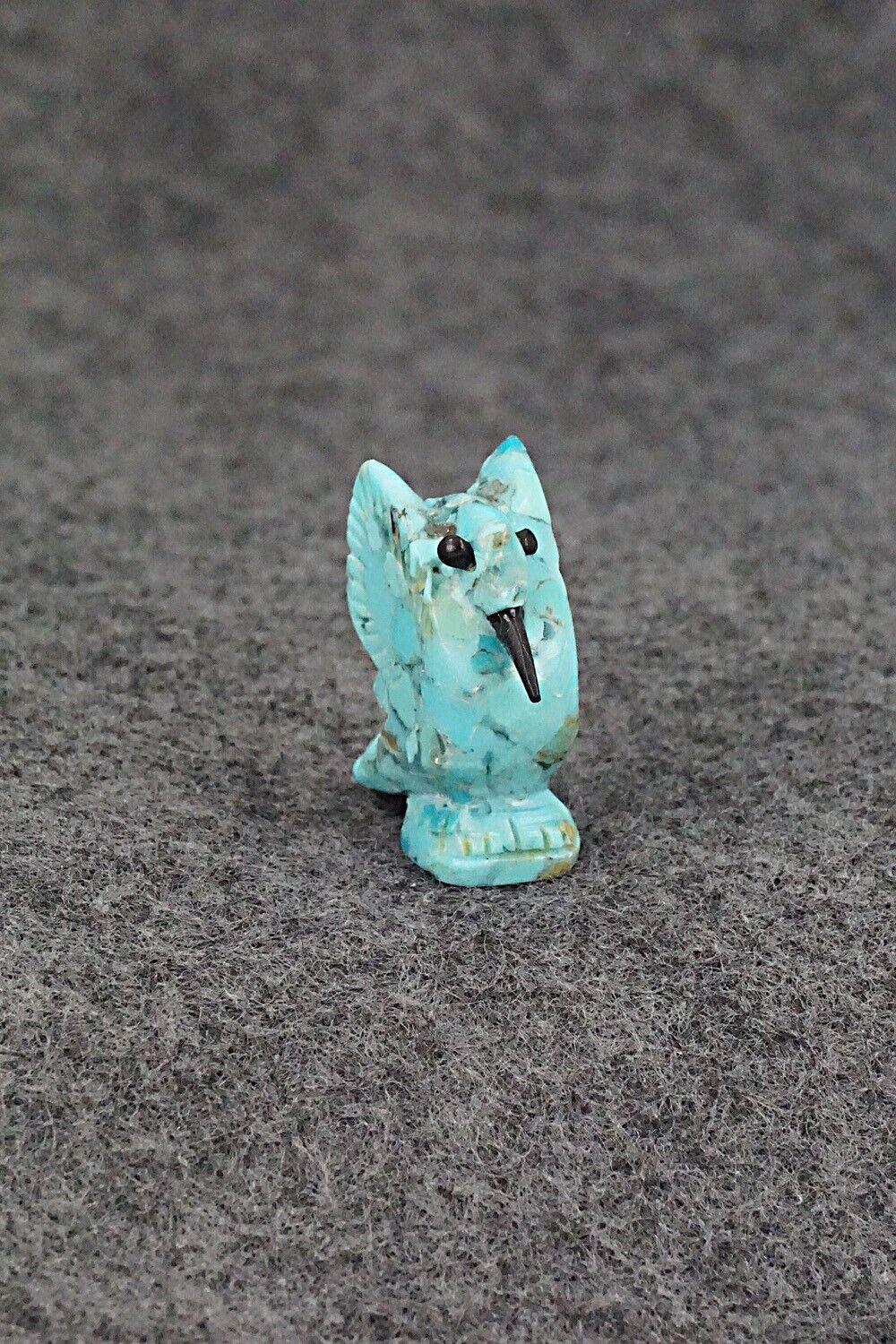 Hummingbird Zuni Fetish Carving - Danette Laate