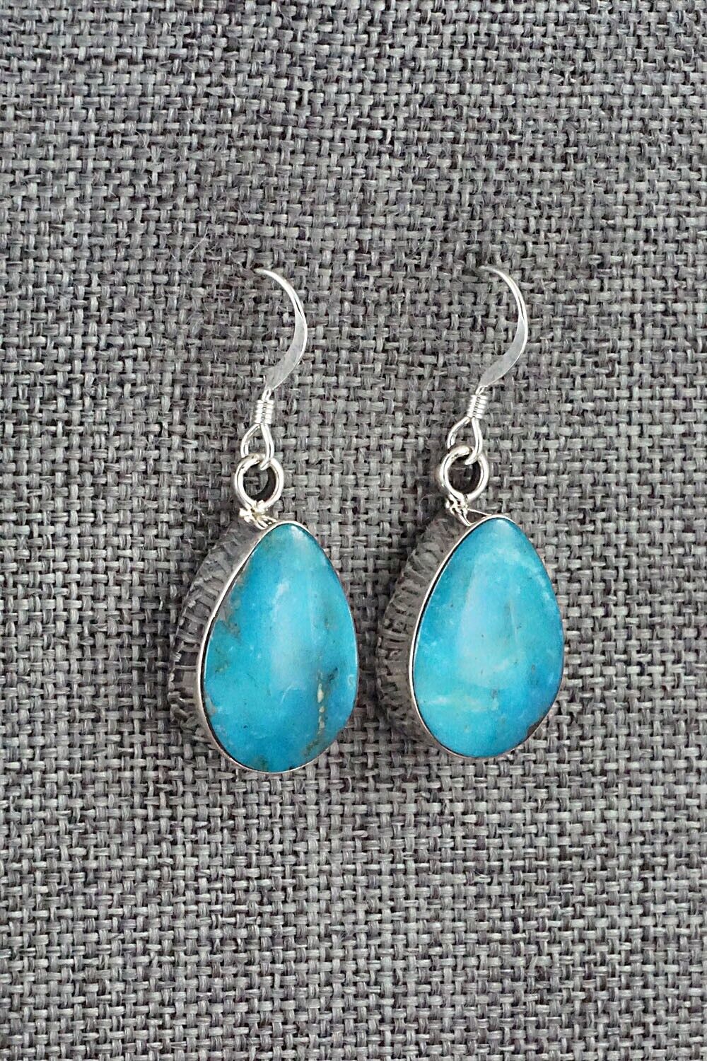 Turquoise & Sterling Silver Earrings - Sadie Jim