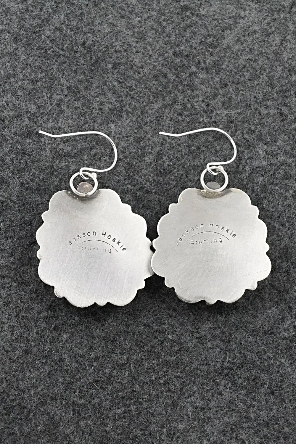 Turquoise & Sterling Silver Earrings - Jackson Hoskie