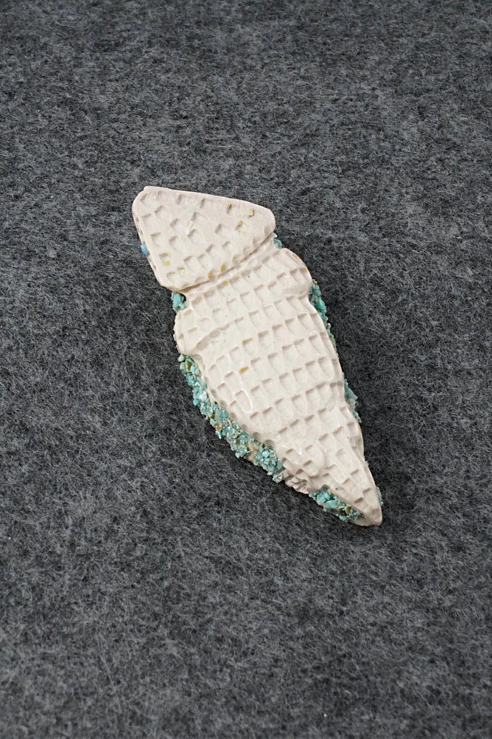 Horned Toad Zuni Fetish Carving - Jensen Charlie